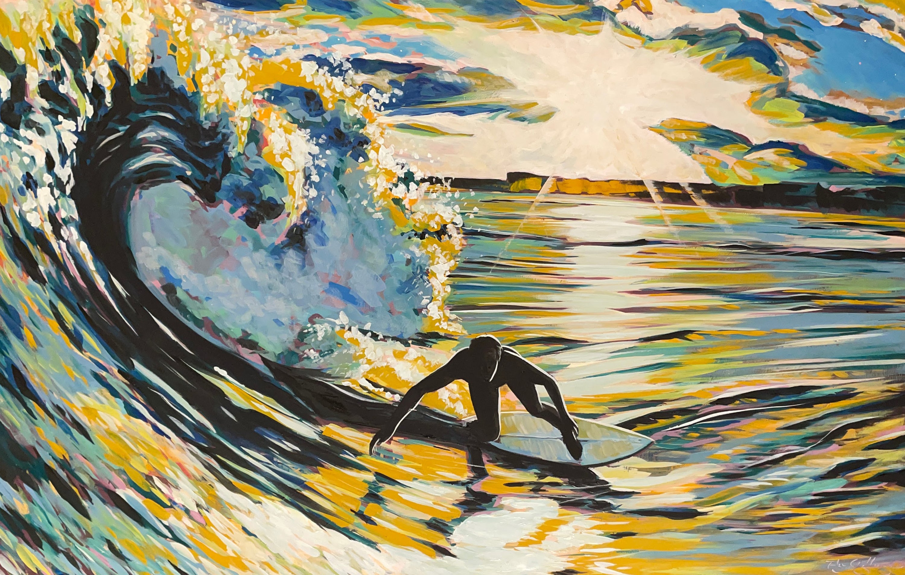 DAWN PATROL BY TAYLOR GALLEGOS (PRINT)