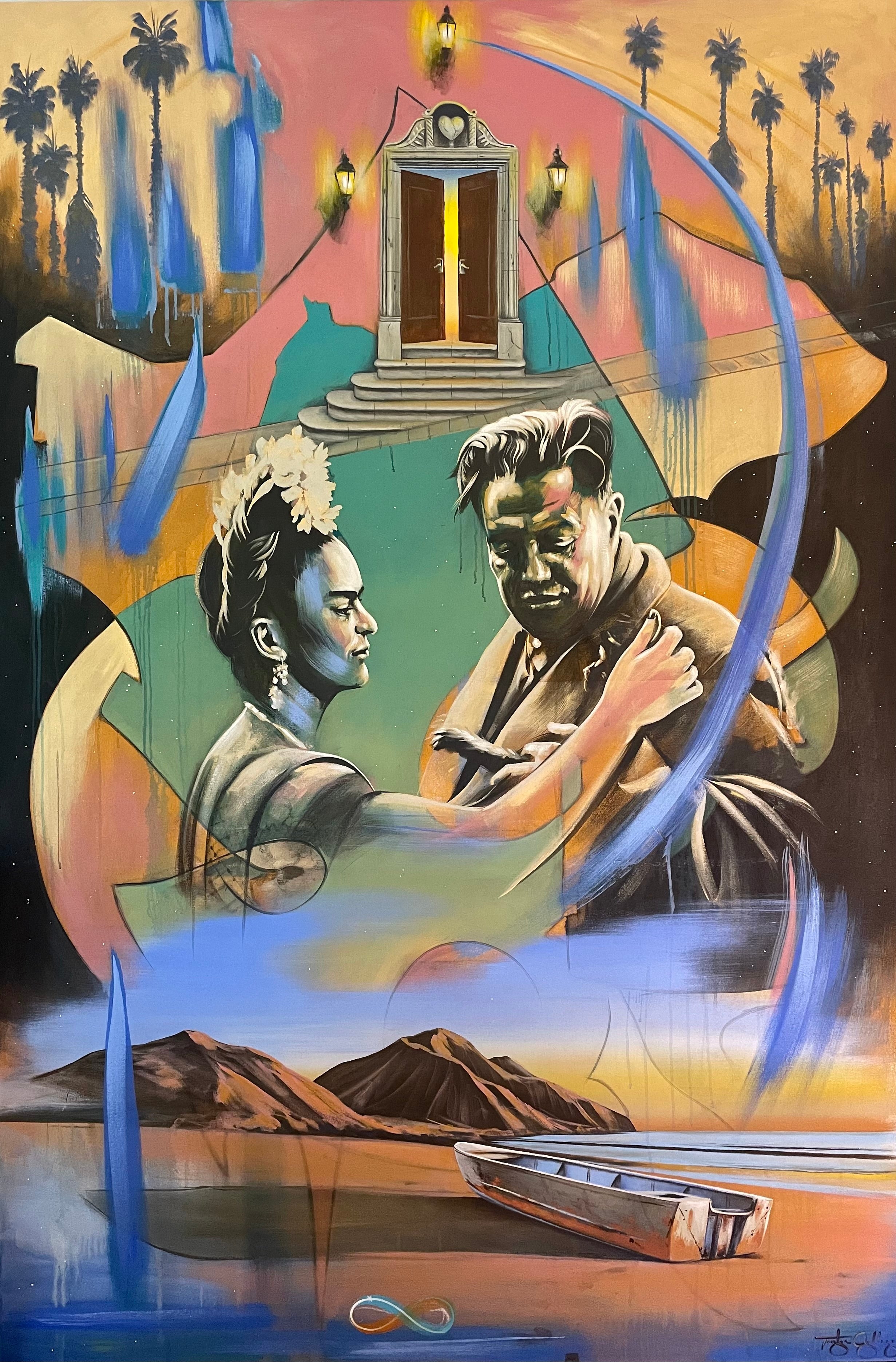 CON AMOR DE MEXICO BY TAYLOR GALLEGOS (PRINT)