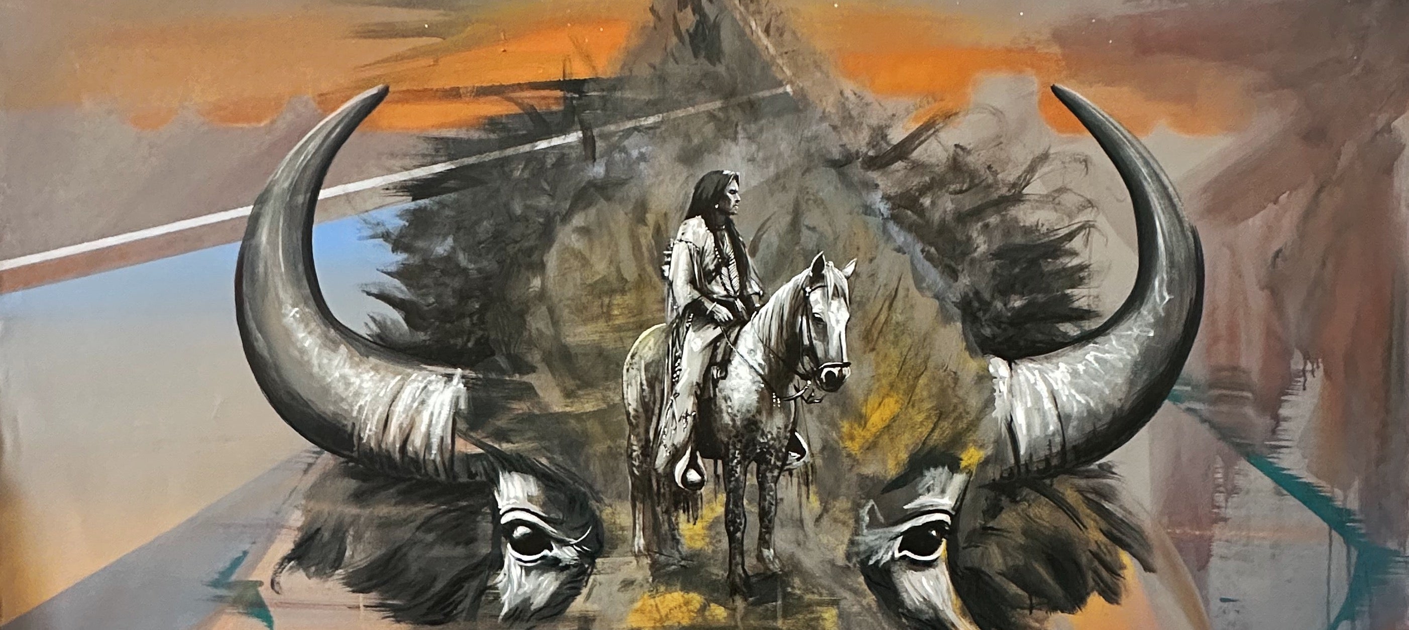 THE WEST WAS WILD BY TAYLOR GALLEGOS (PRINT)