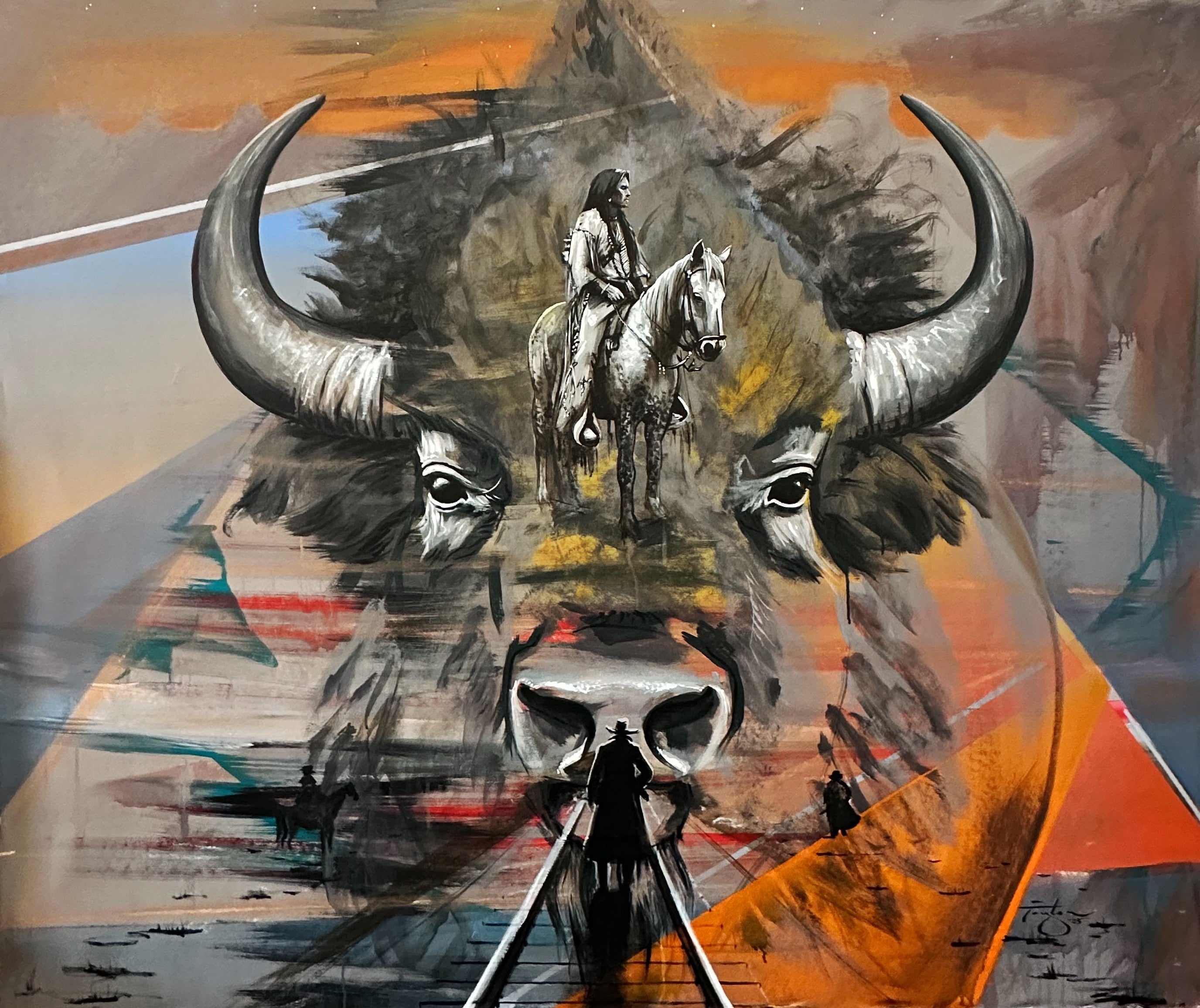 THE WEST WAS WILD (PRINT DROP)